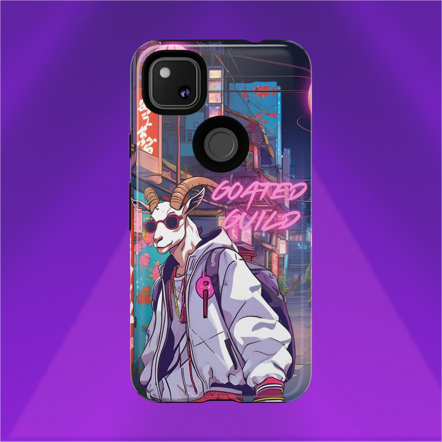Neon Drift Phone Case (Goated Guild) - Android