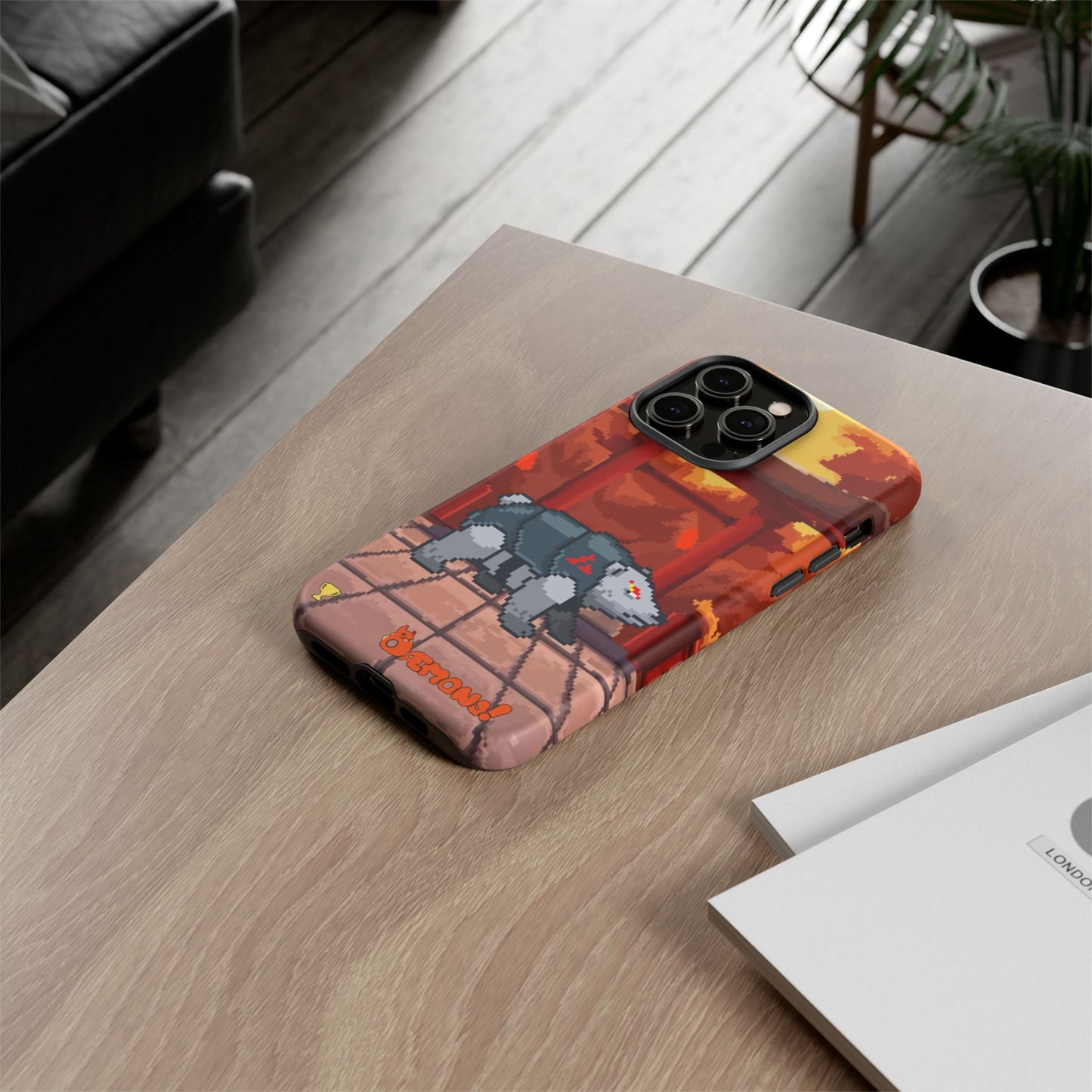 Dæmons Dusk Temple Phone Case (iPhone)