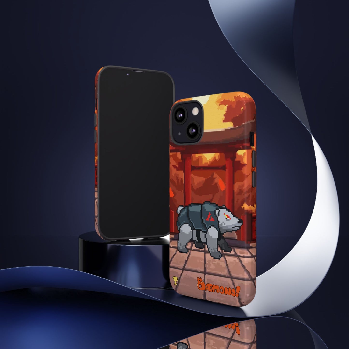 Dæmons Dusk Temple Phone Case (iPhone)