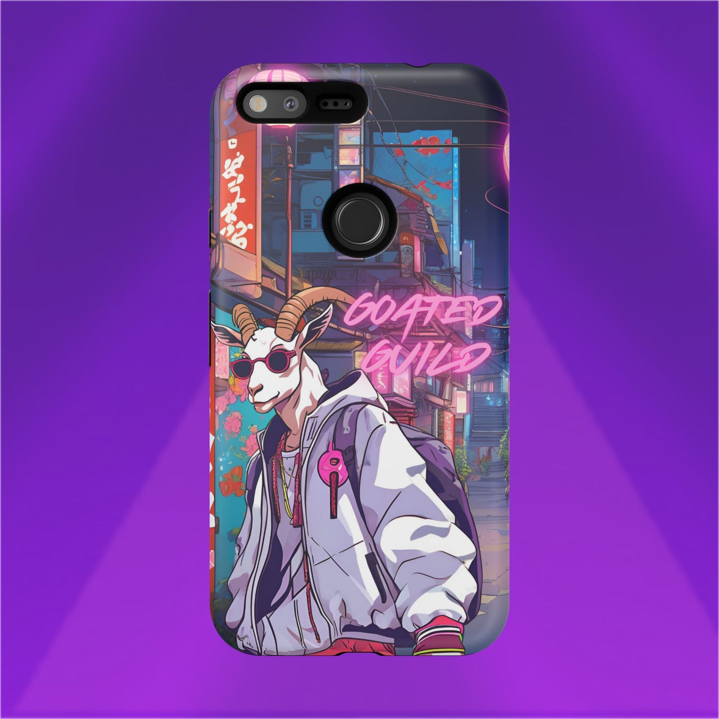 Neon Drift Phone Case (Goated Guild) - Android
