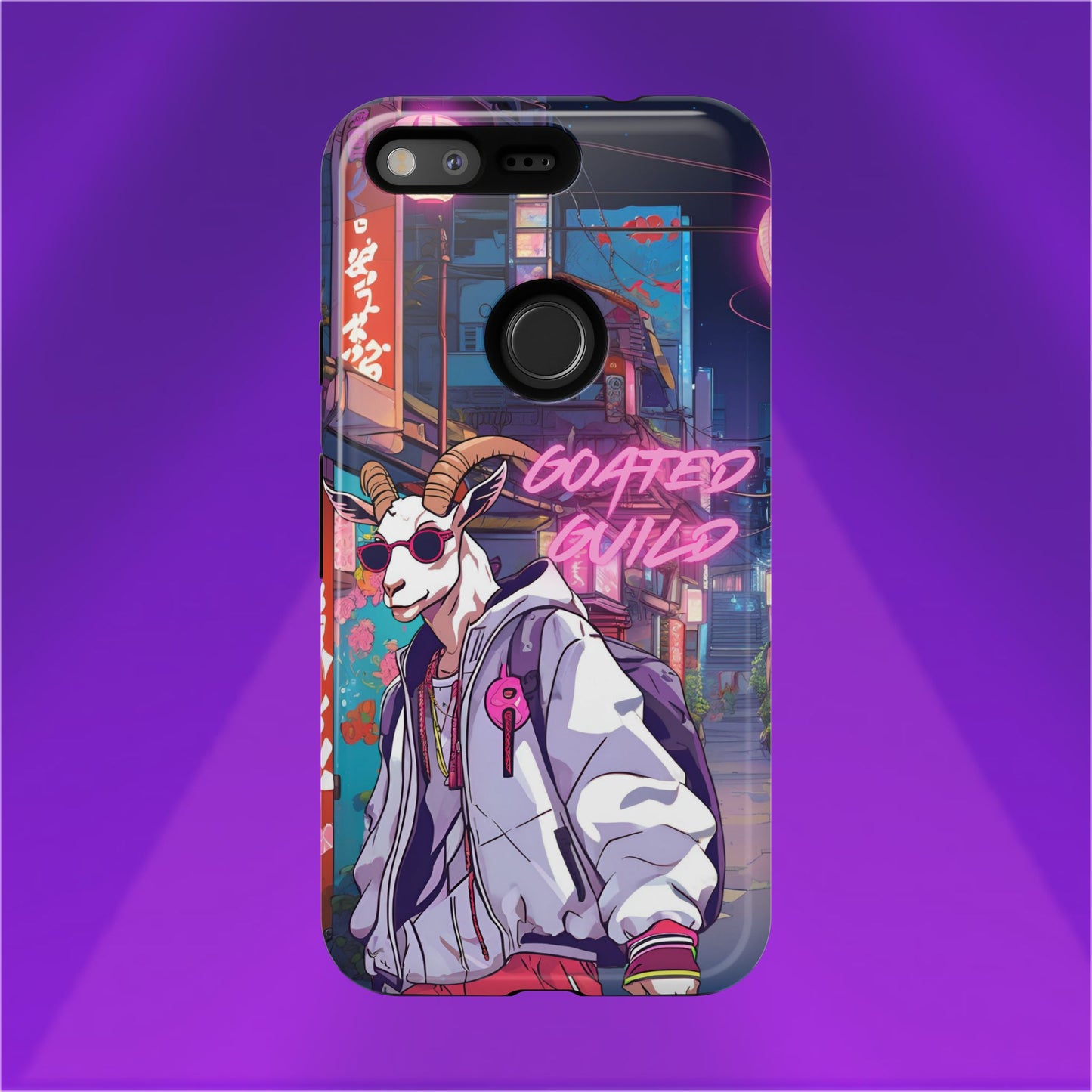 Neon Drift Phone Case (Goated Guild) - Android