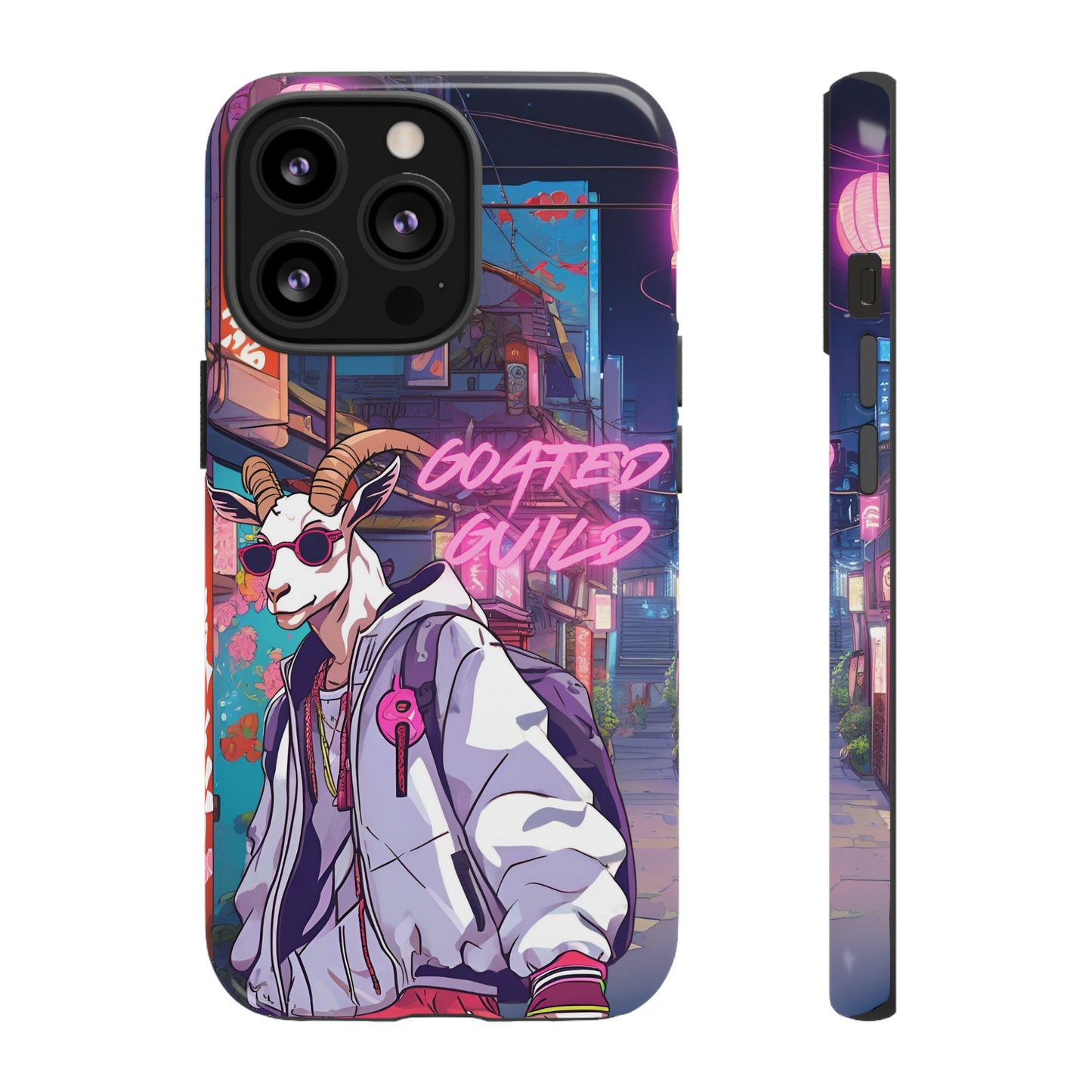 Neon Drift Phone Case (Goated Guild) - iPhone