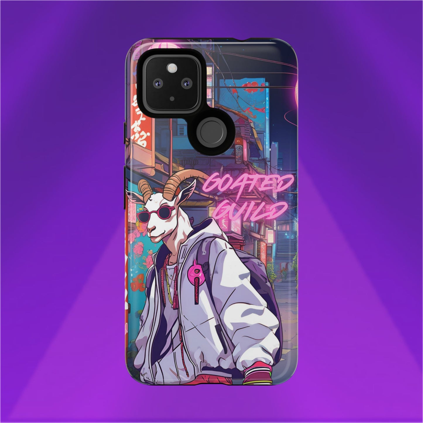 Neon Drift Phone Case (Goated Guild) - Android
