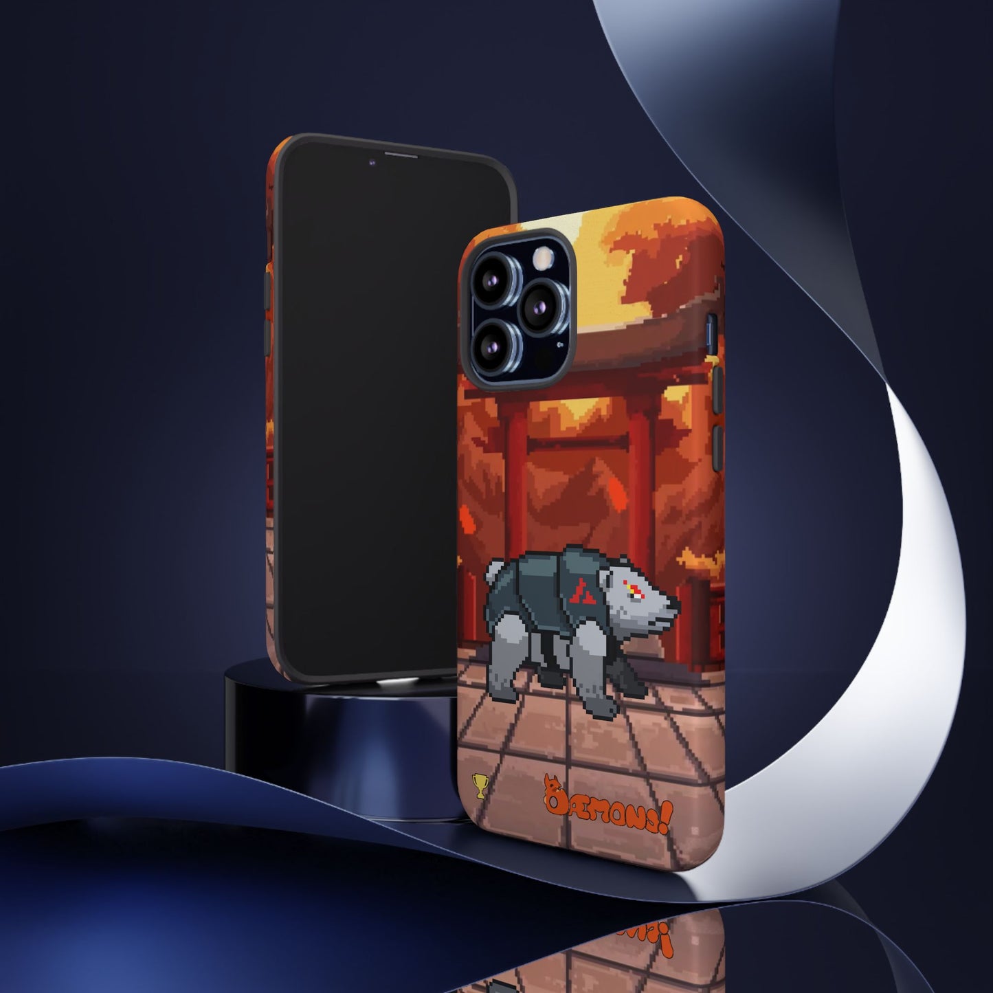 Dæmons Dusk Temple Phone Case (iPhone)