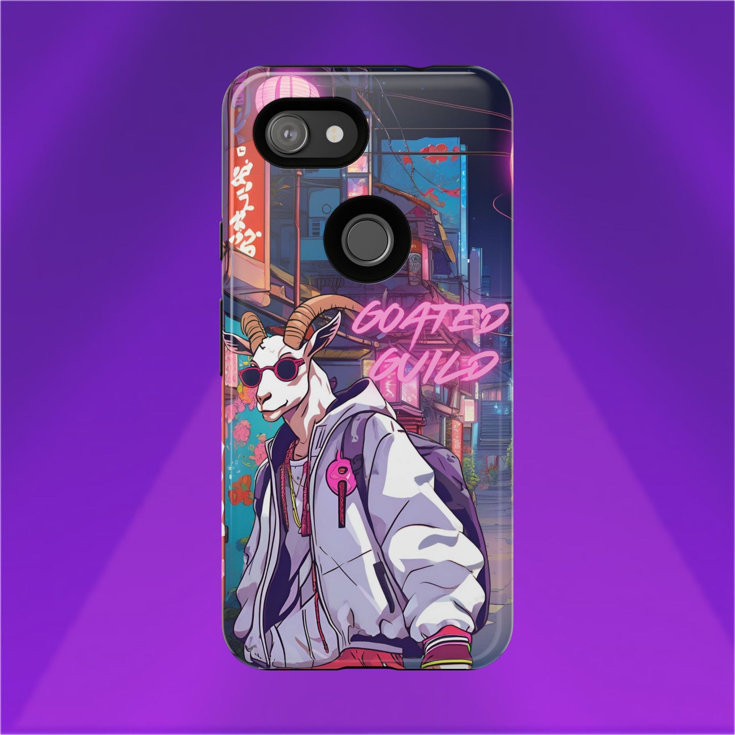 Neon Drift Phone Case (Goated Guild) - Android
