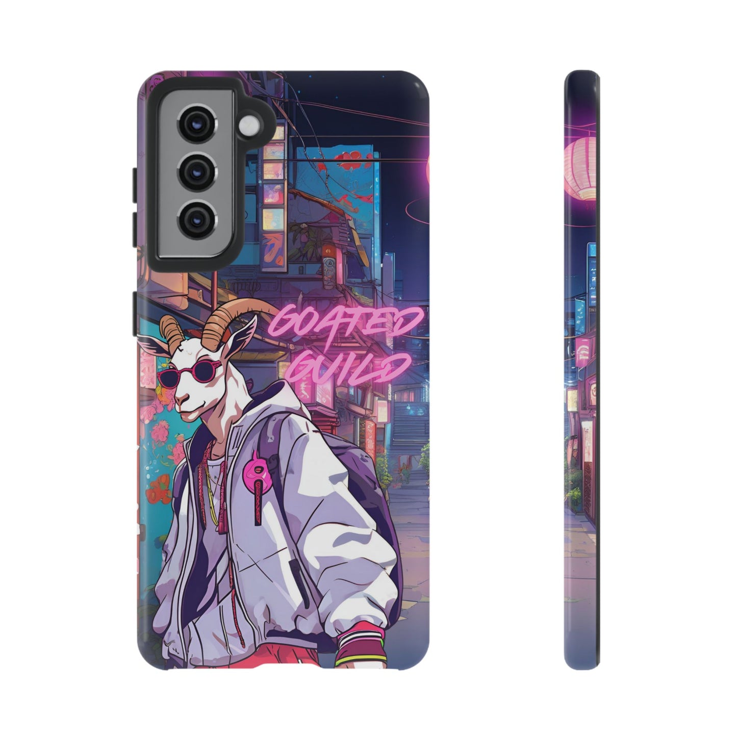 Neon Drift Phone Case (Goated Guild) - Android