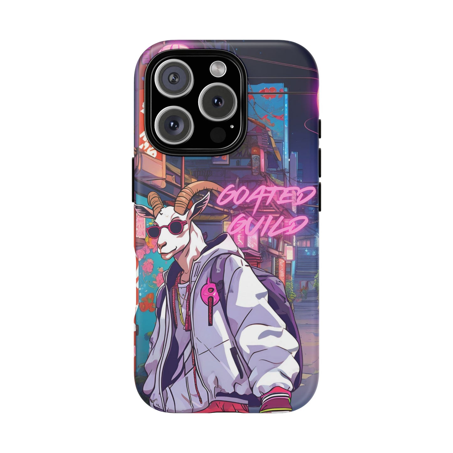 Neon Drift Phone Case (Goated Guild) - iPhone