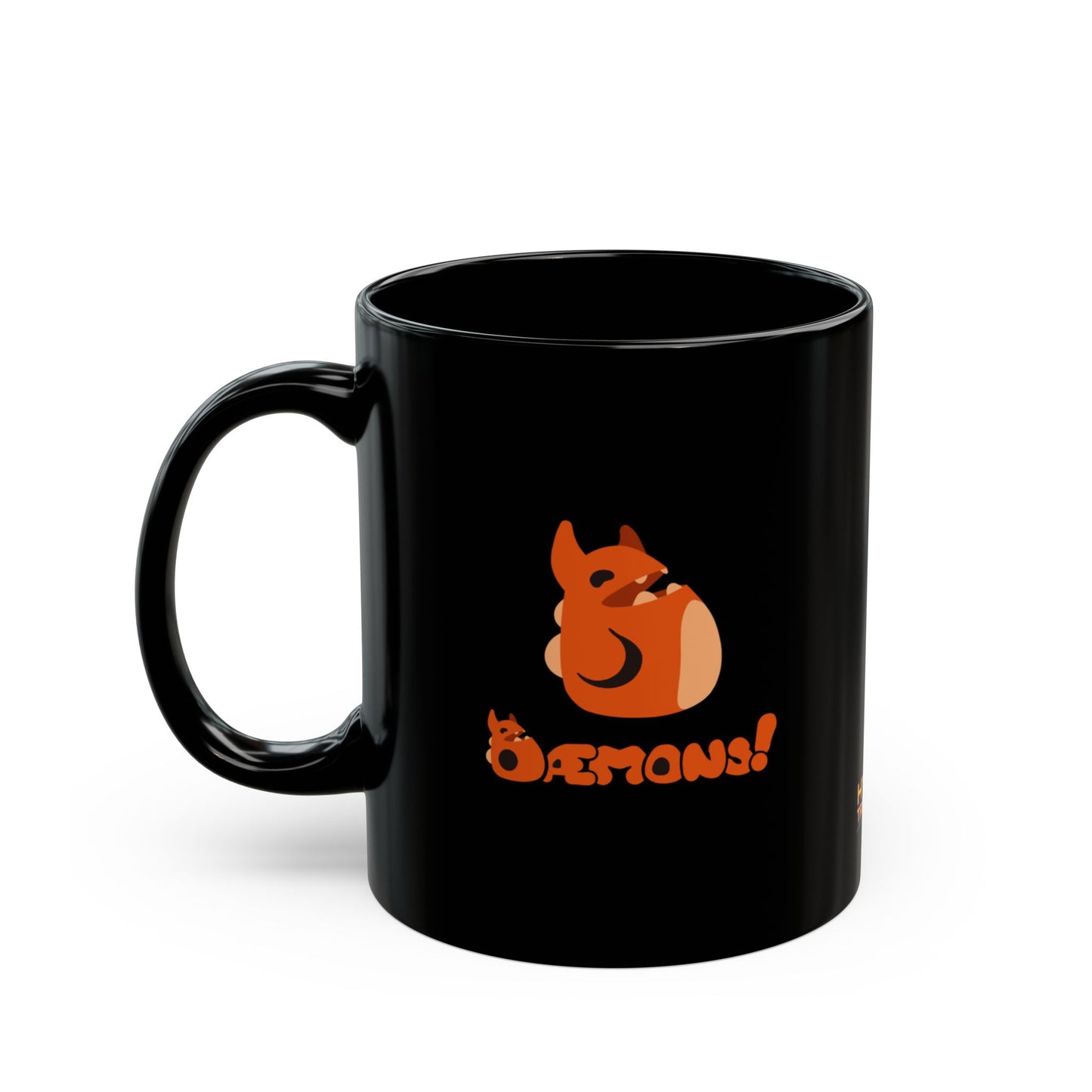 Abstract Owl (Dæmons) Mug - Black