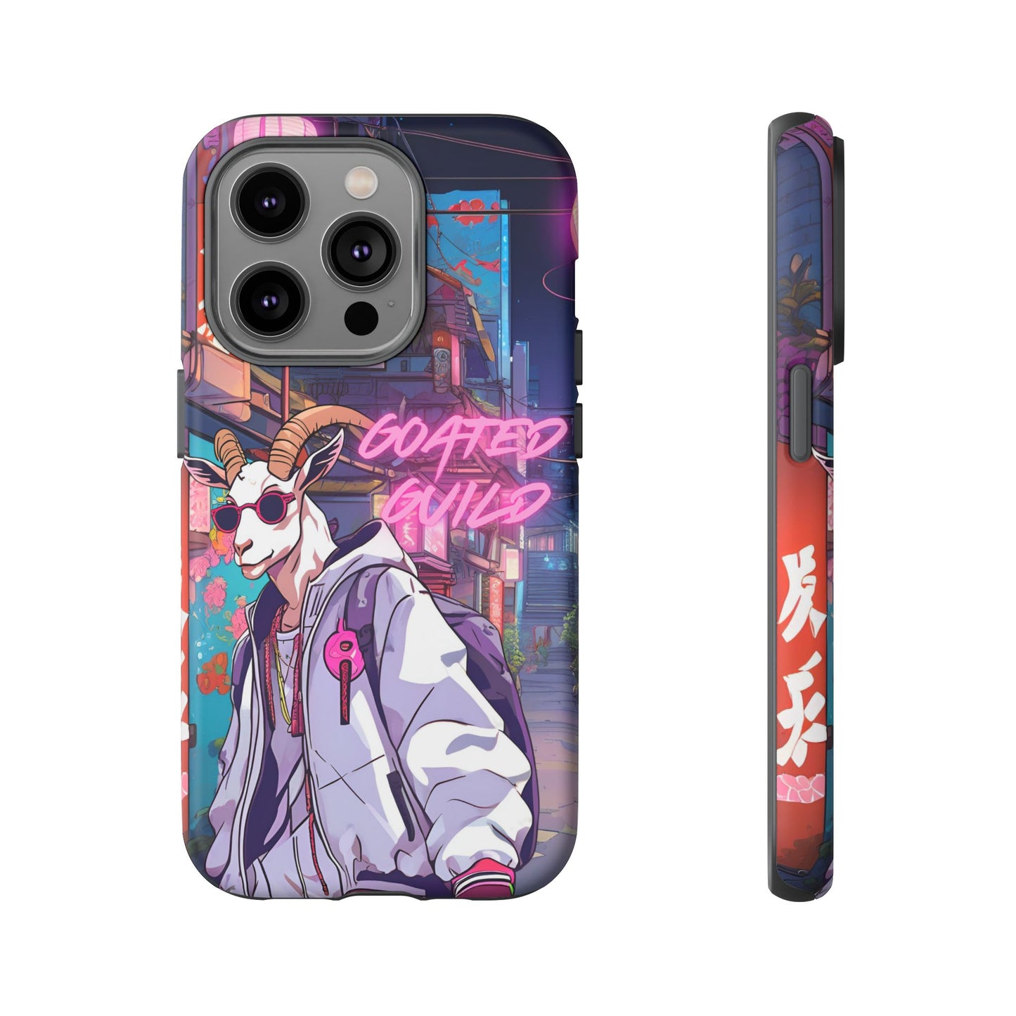 Neon Drift Phone Case (Goated Guild) - iPhone