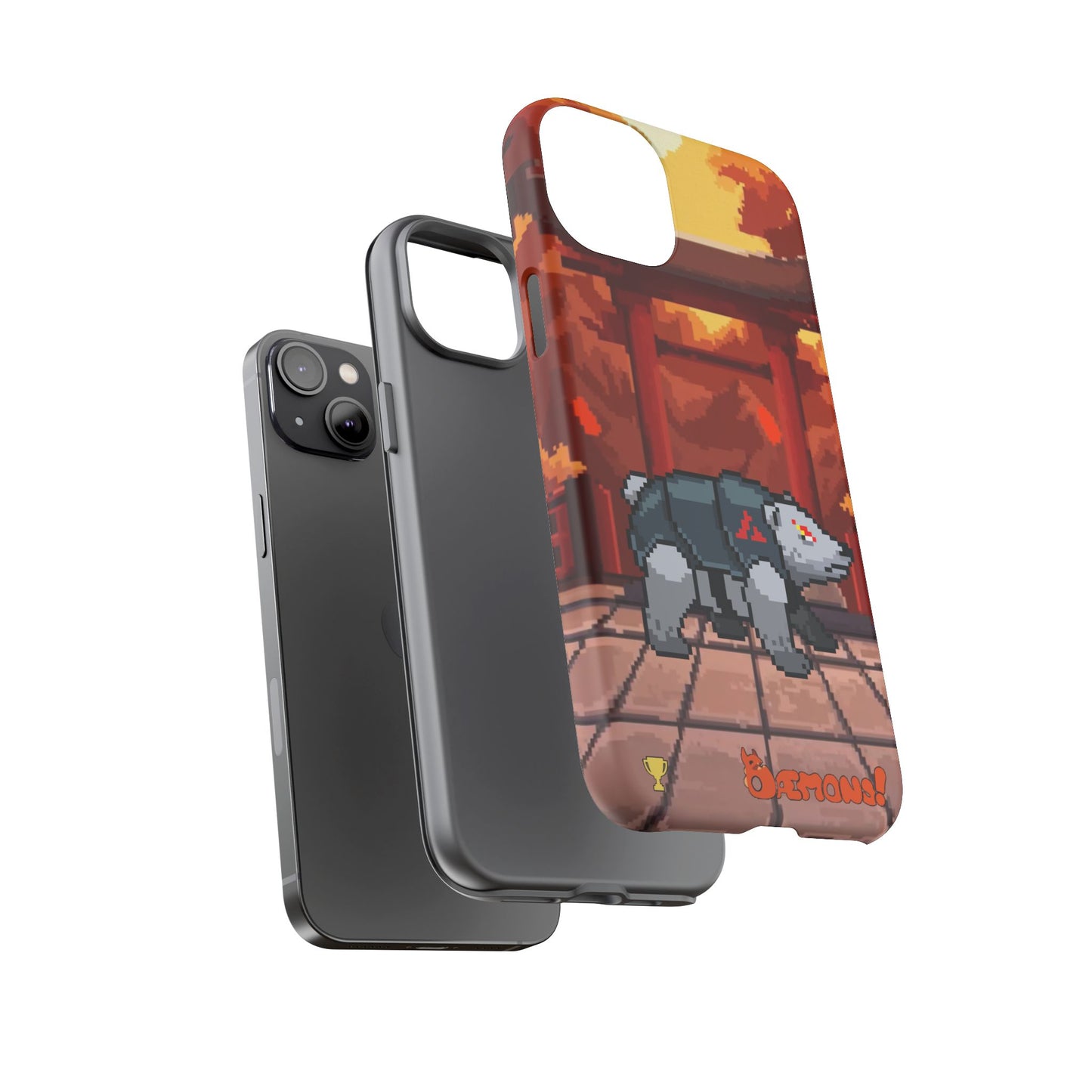 Dæmons Dusk Temple Phone Case (iPhone)
