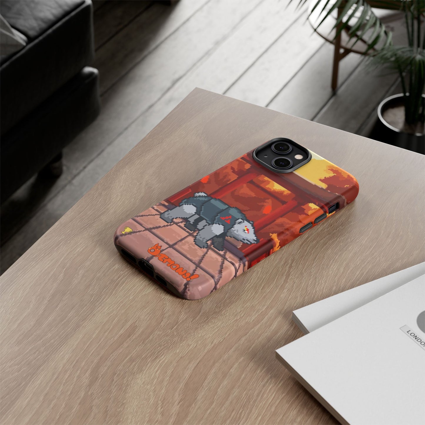 Dæmons Dusk Temple Phone Case (iPhone)