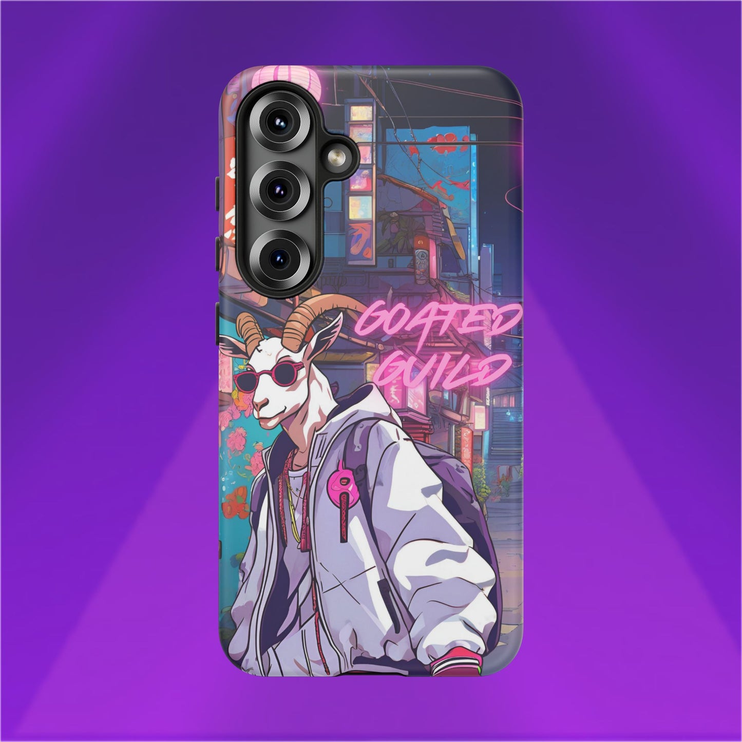 Neon Drift Phone Case (Goated Guild) - Android