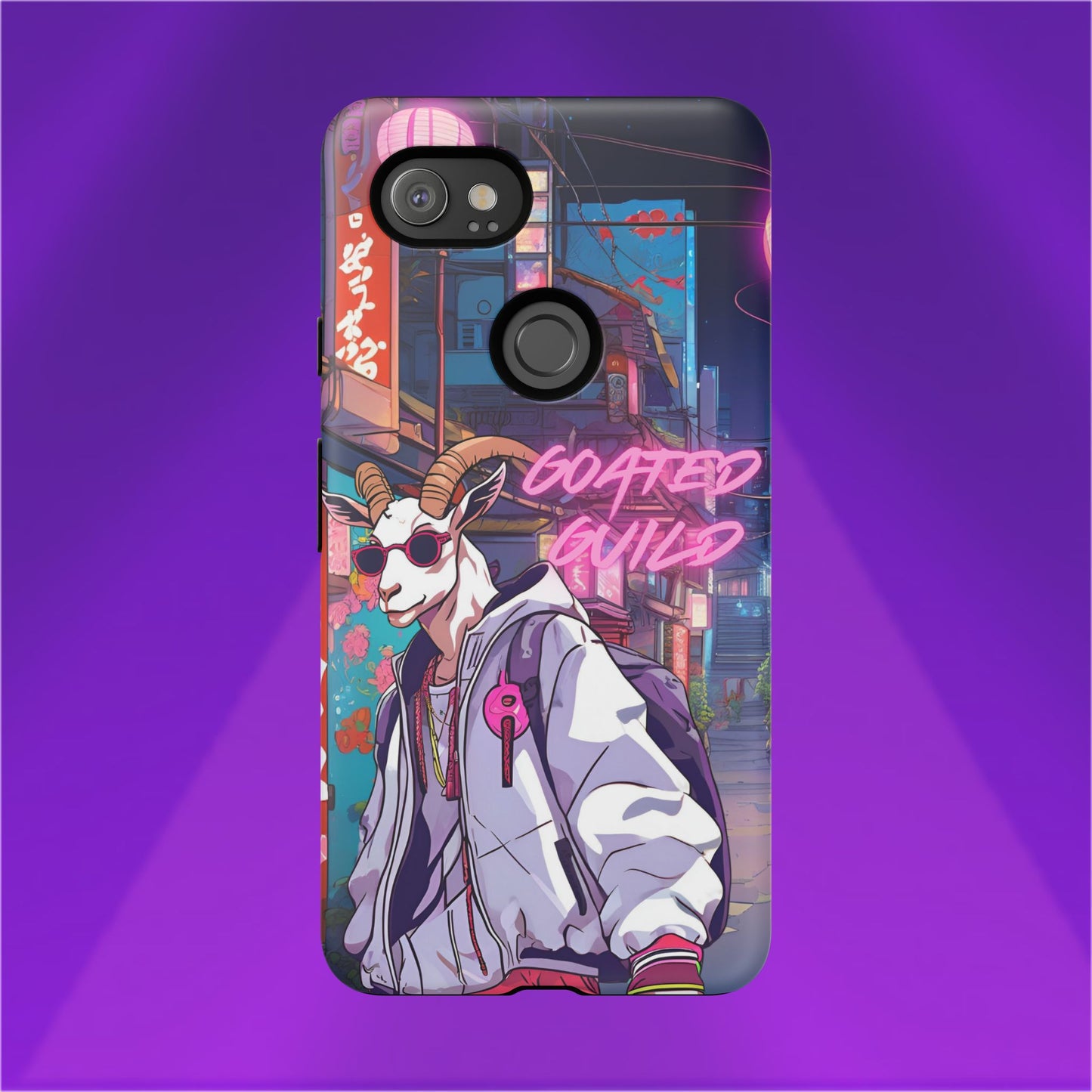 Neon Drift Phone Case (Goated Guild) - Android