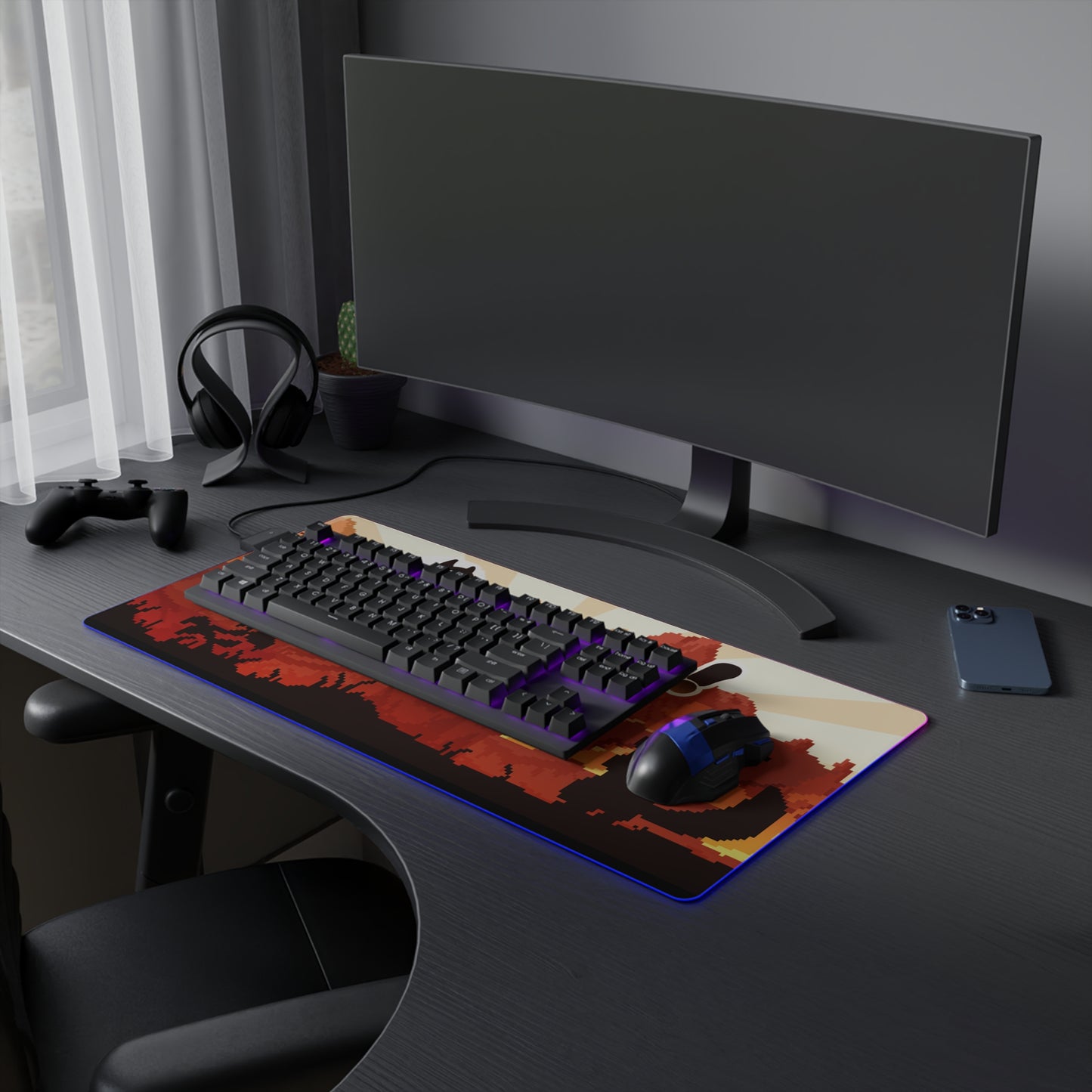 LED Dæmons Gaming Pad - Scene 2