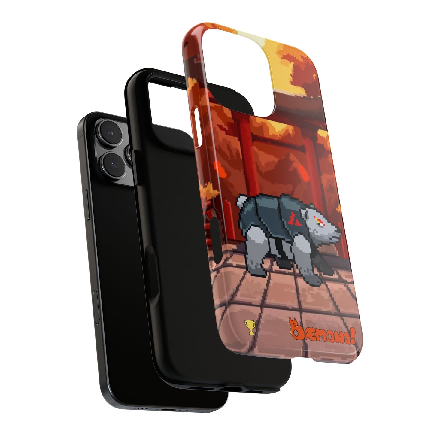 Dæmons Dusk Temple Phone Case (iPhone)