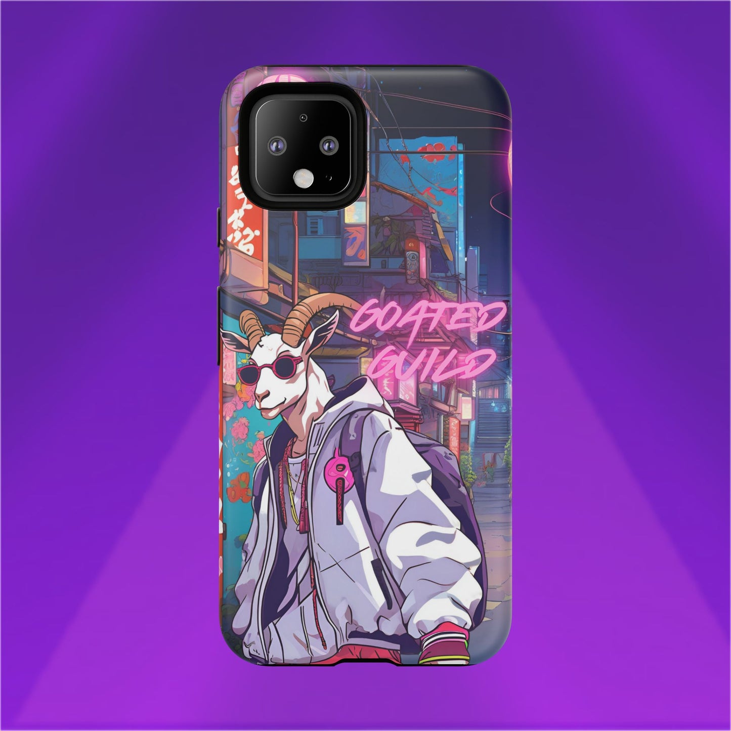 Neon Drift Phone Case (Goated Guild) - Android
