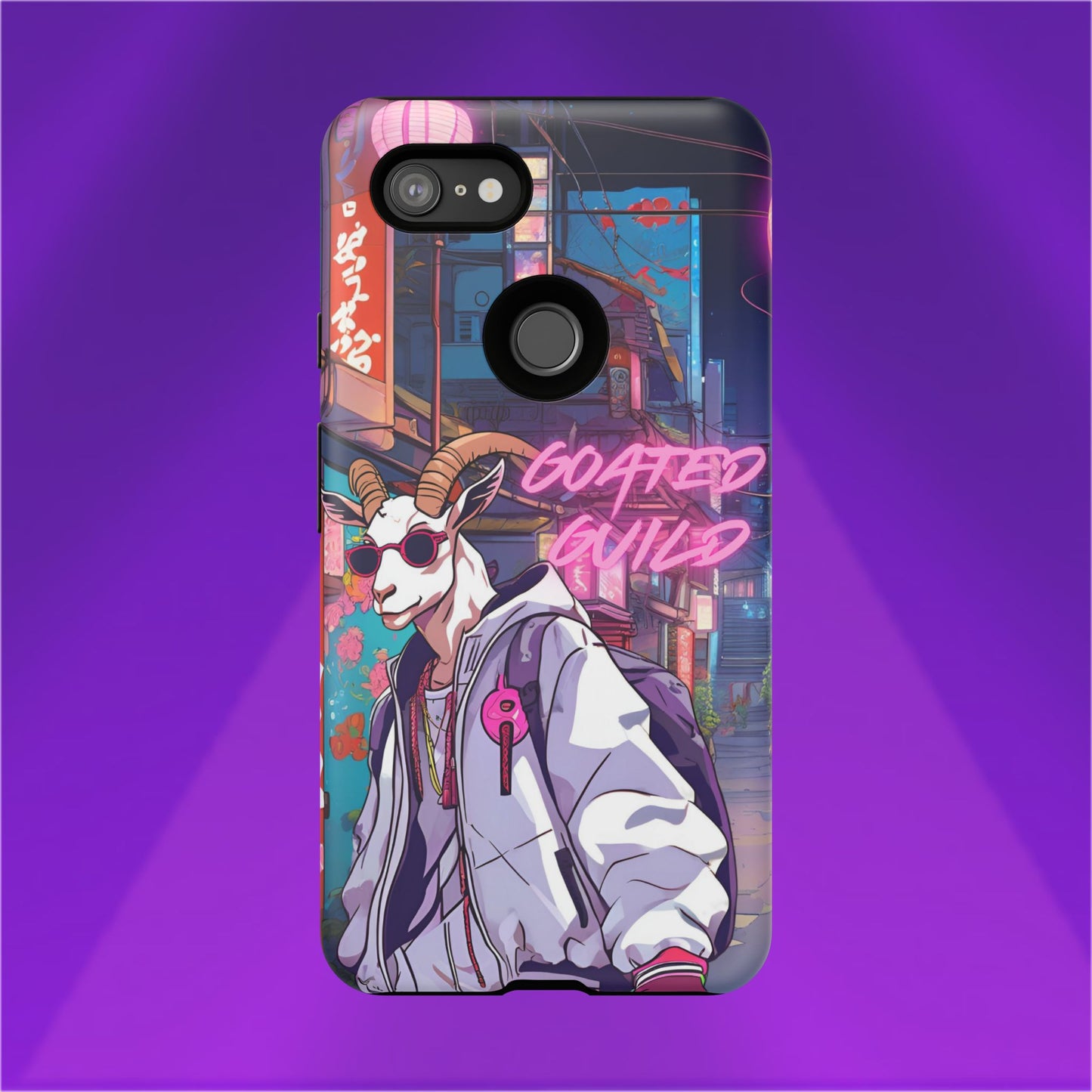 Neon Drift Phone Case (Goated Guild) - Android