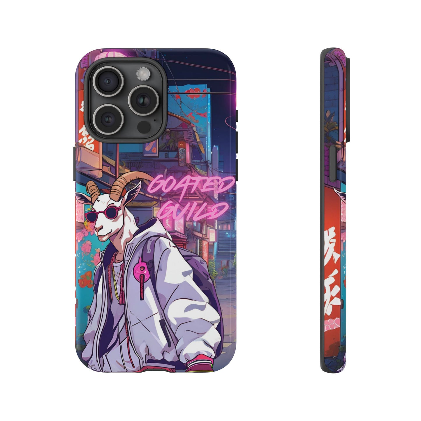 Neon Drift Phone Case (Goated Guild) - iPhone