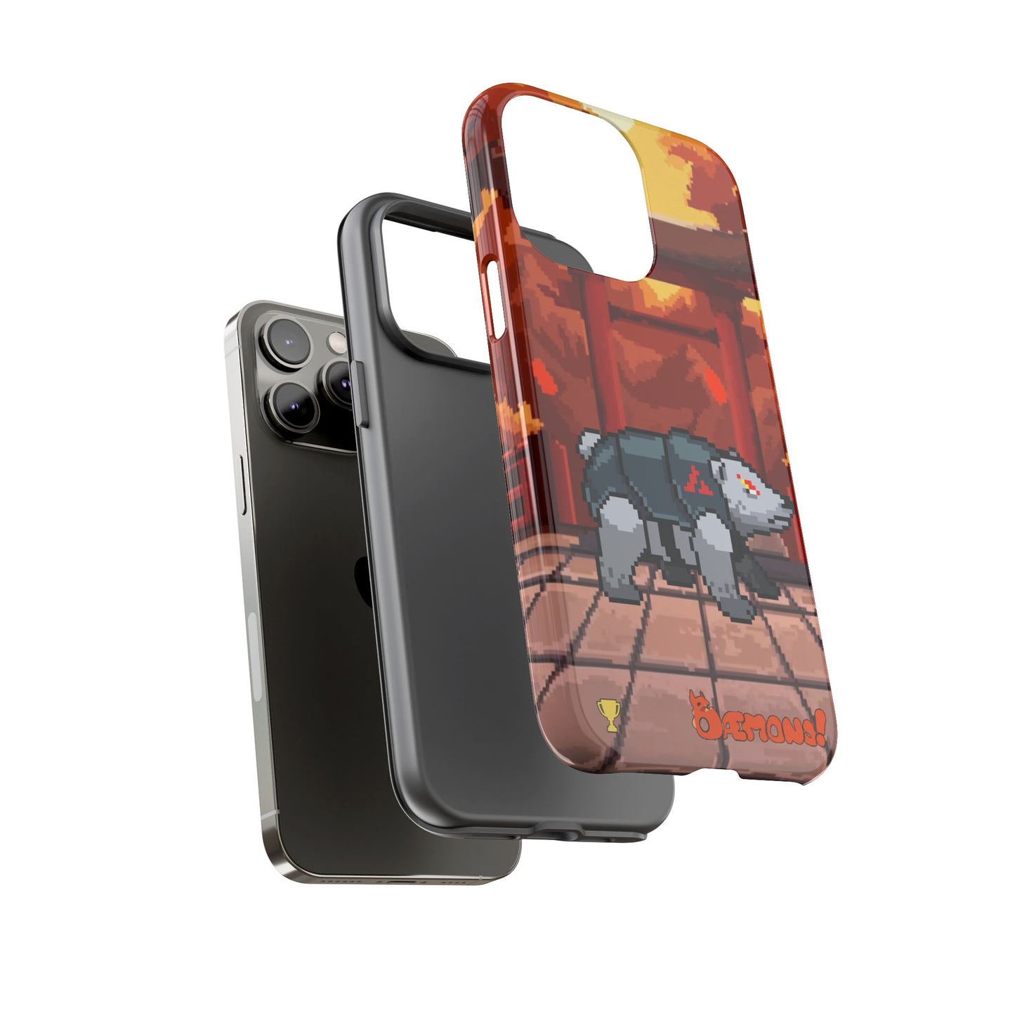 Dæmons Dusk Temple Phone Case (iPhone)