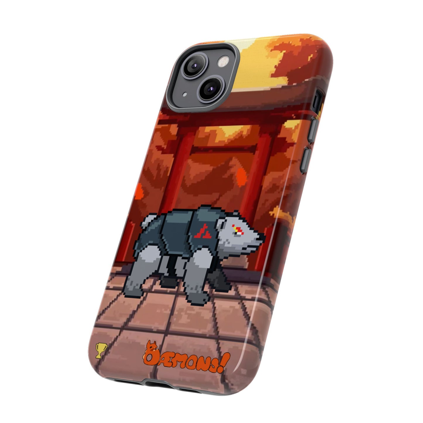 Dæmons Dusk Temple Phone Case (iPhone)