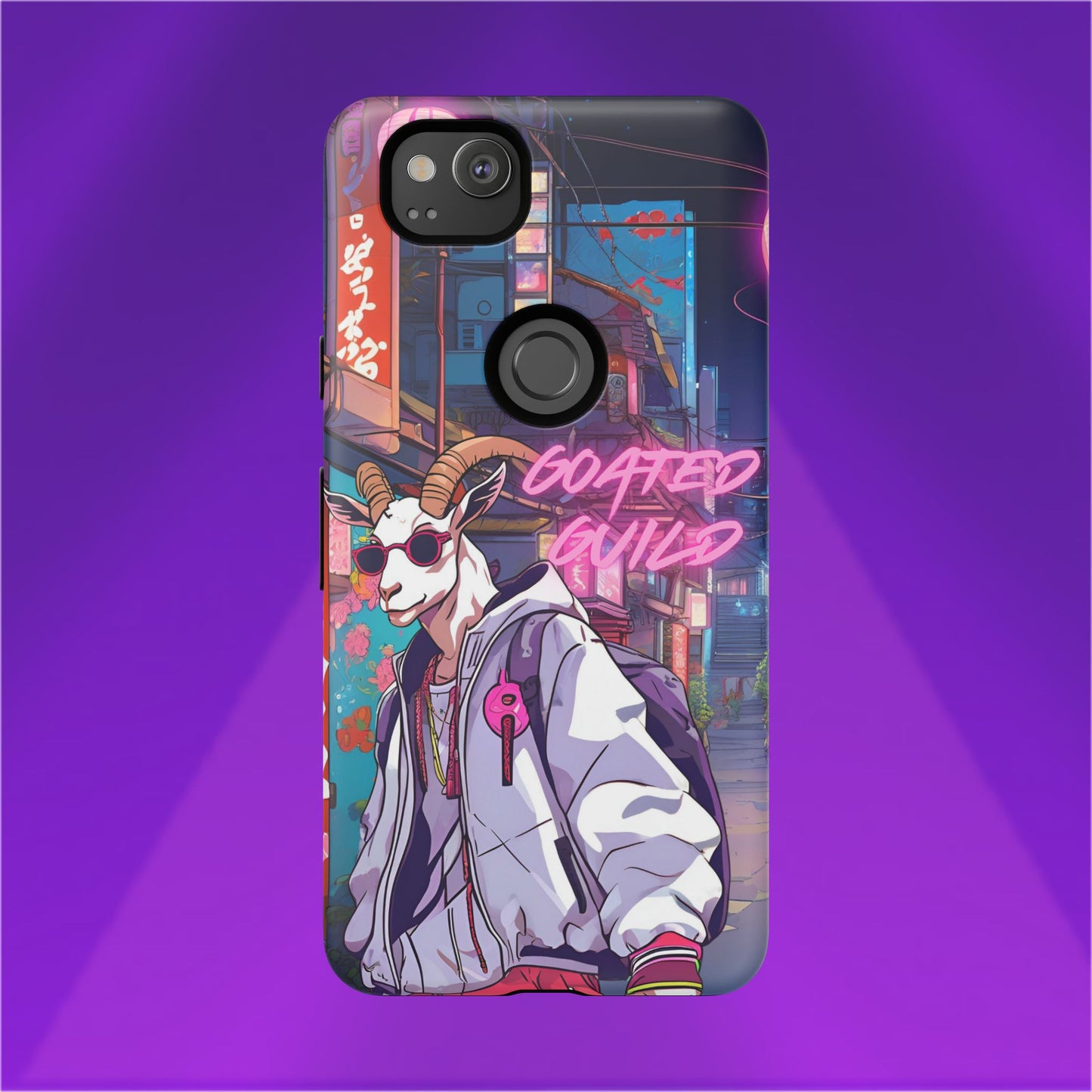 Neon Drift Phone Case (Goated Guild) - Android