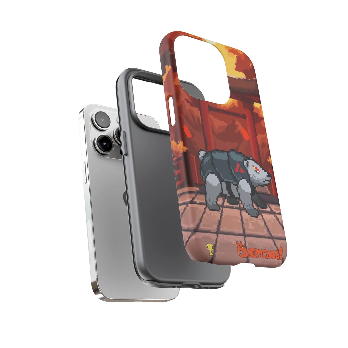 Dæmons Dusk Temple Phone Case (iPhone)