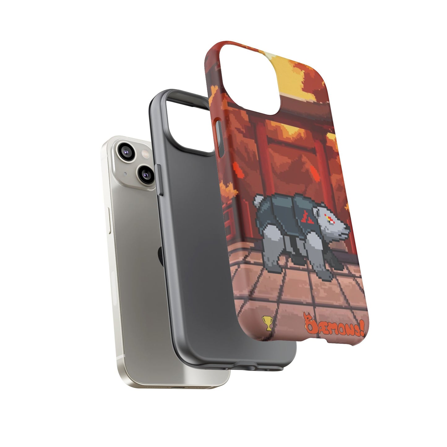 Dæmons Dusk Temple Phone Case (iPhone)