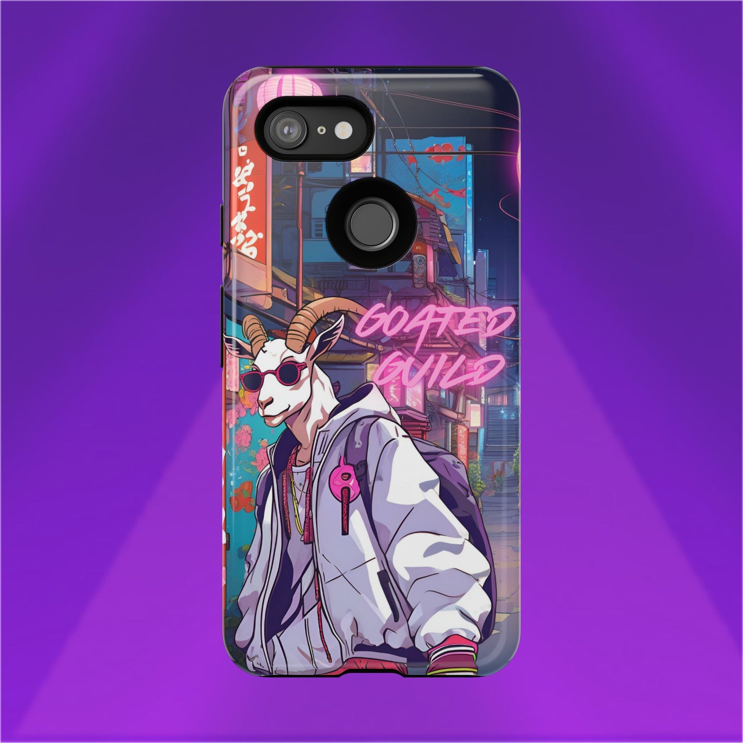 Neon Drift Phone Case (Goated Guild) - Android