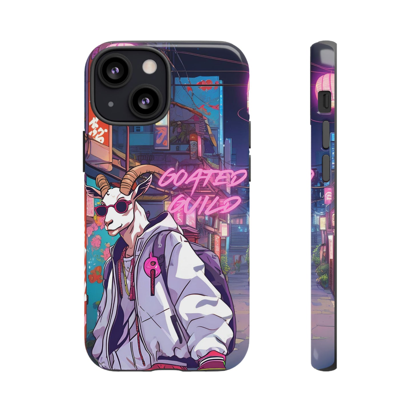 Neon Drift Phone Case (Goated Guild) - iPhone