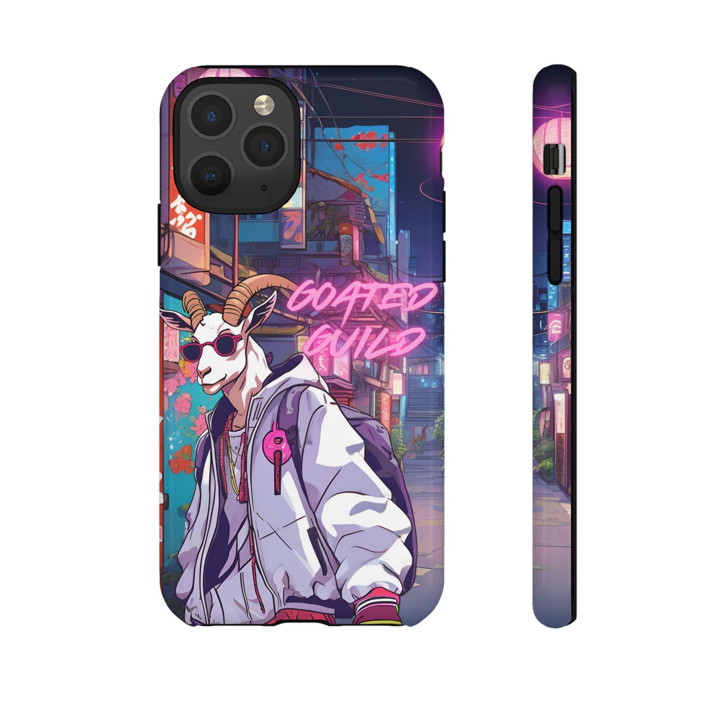 Neon Drift Phone Case (Goated Guild) - iPhone