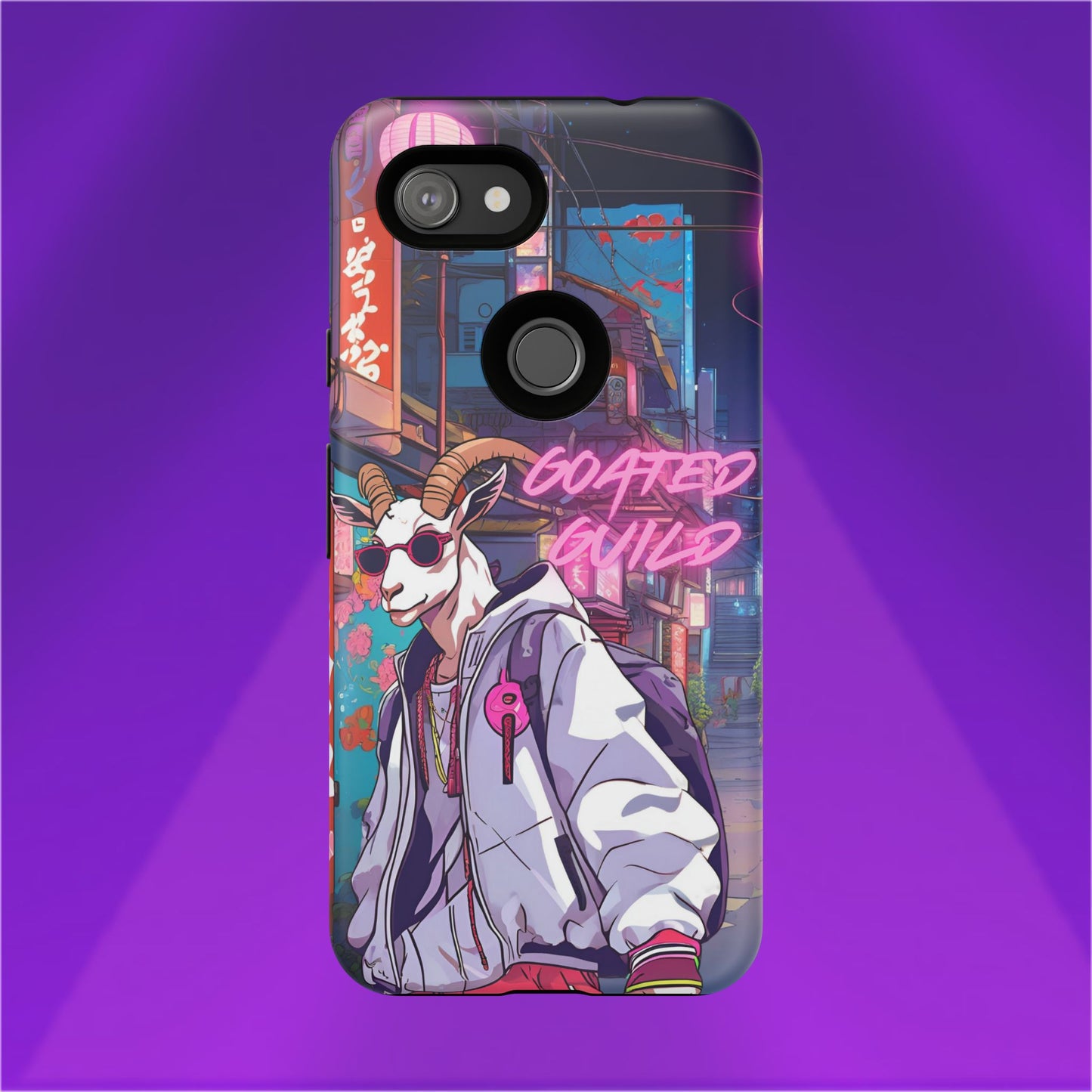 Neon Drift Phone Case (Goated Guild) - Android