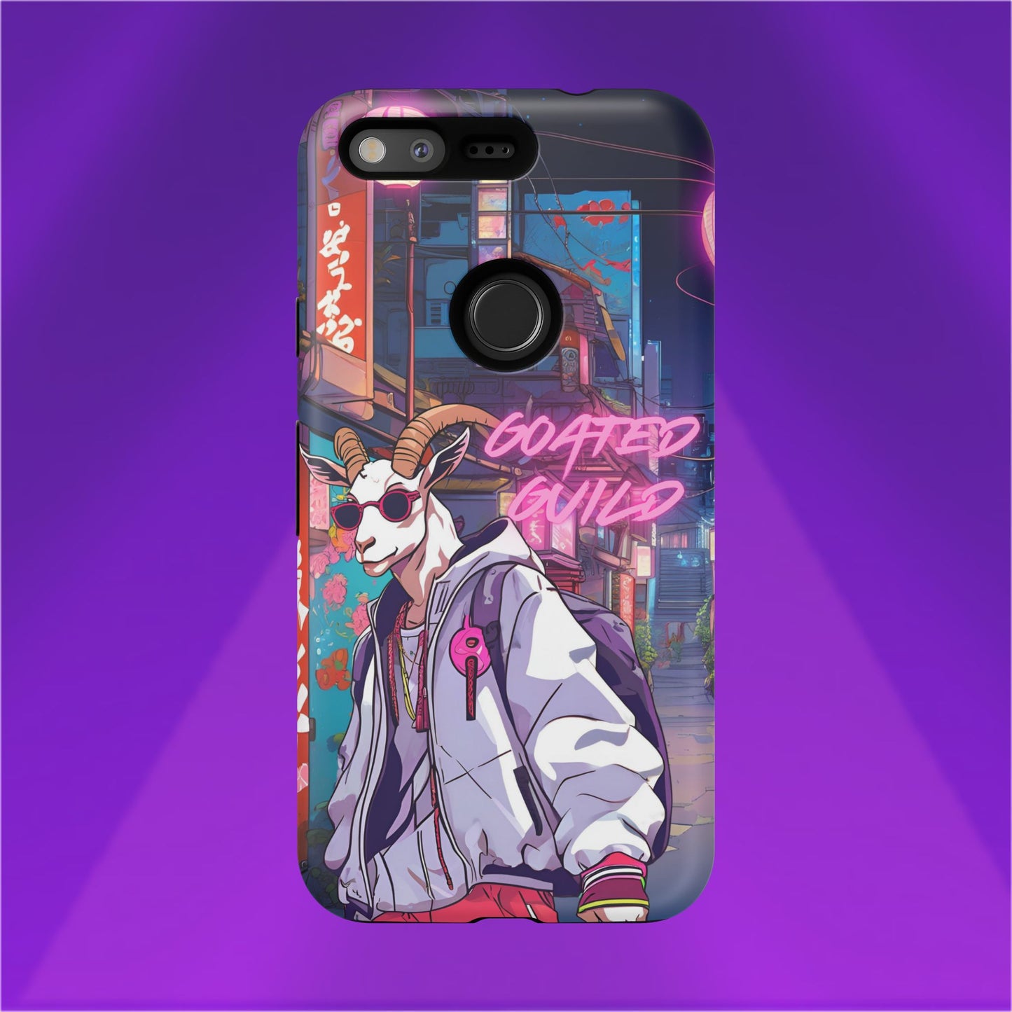 Neon Drift Phone Case (Goated Guild) - Android