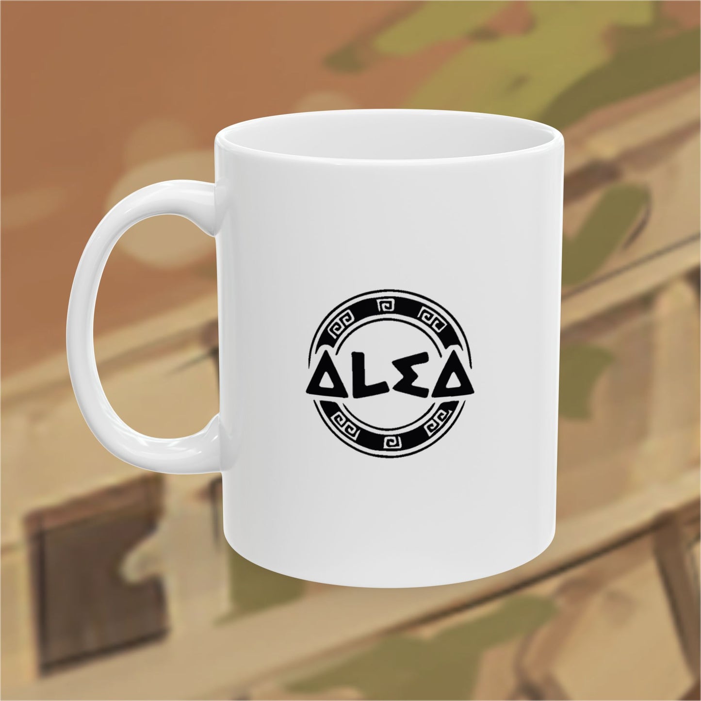Alea Logo Mug - White