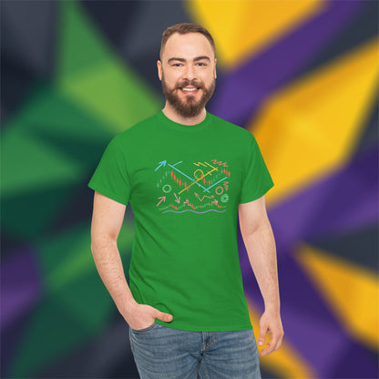 Crypto Crayon Chaos Cotton Tee (unisex)
