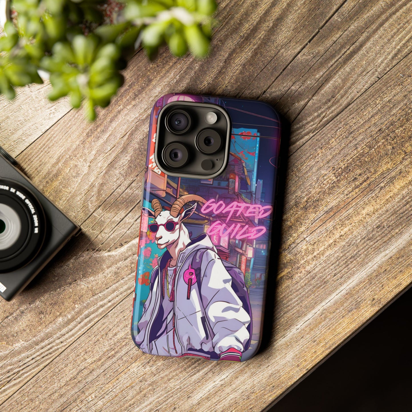 Neon Drift Phone Case (Goated Guild) - iPhone