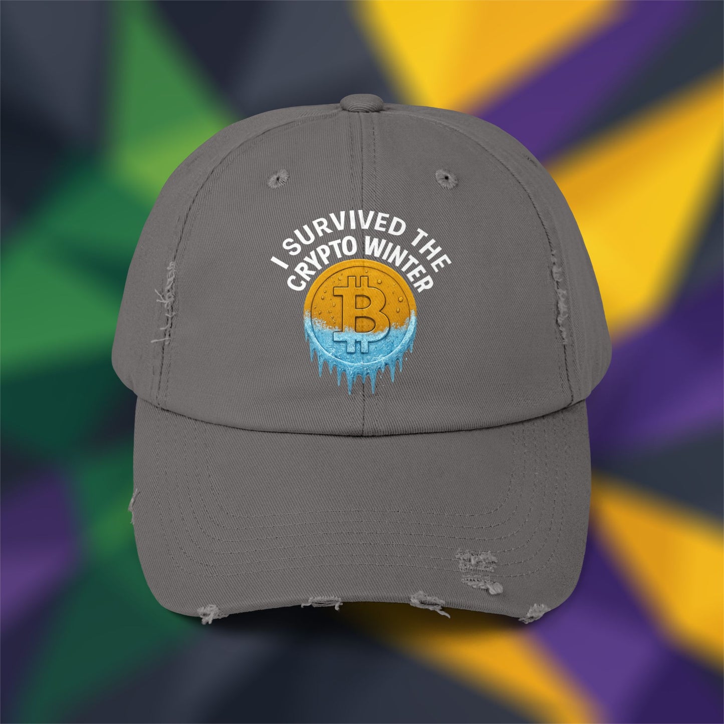 I Survived The Crypto Winter - Distressed Cap