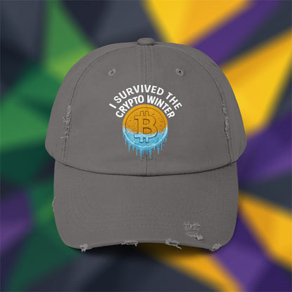 I Survived The Crypto Winter - Distressed Cap