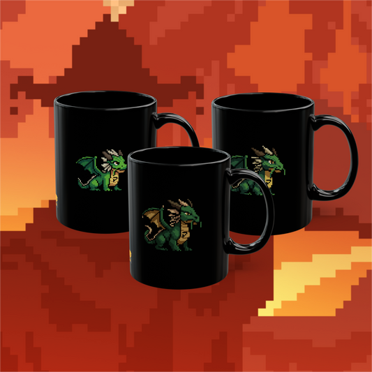 Persona Emerald Dragon (Dæmons) Mug Bundle - Black
