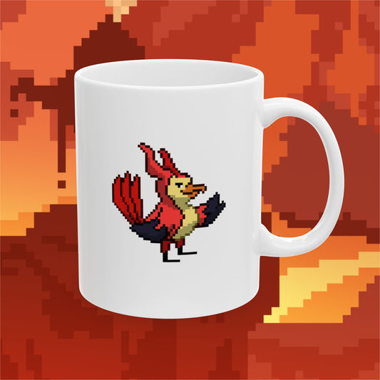 Optimistic Sparrow (Dæmons) Mug - White