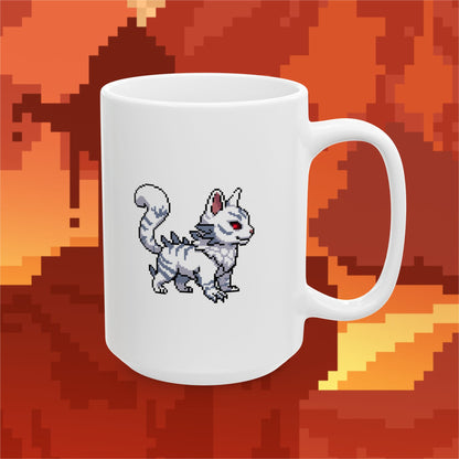 Whispurr Tail (Dæmons) Mug - White