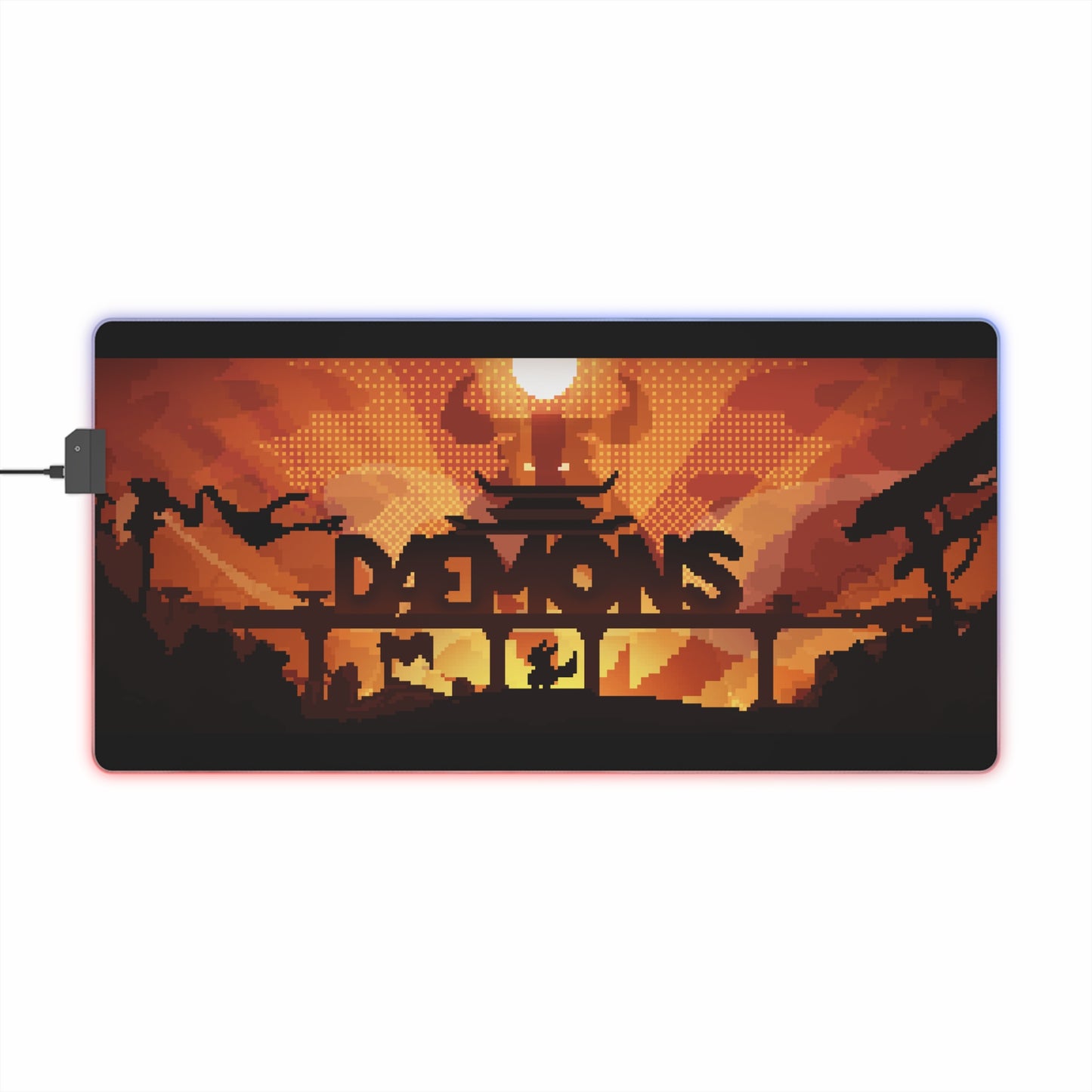 LED Dæmons Gaming Pad - Scene 1