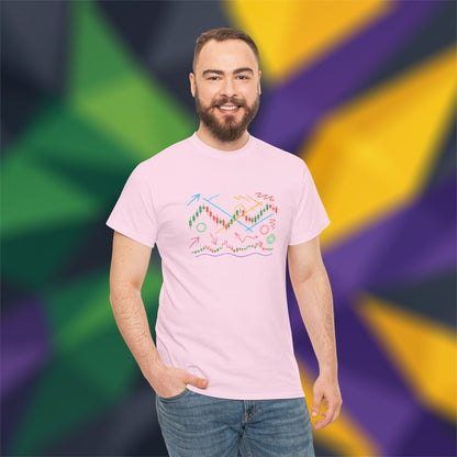 Crypto Crayon Chaos Cotton Tee (unisex)