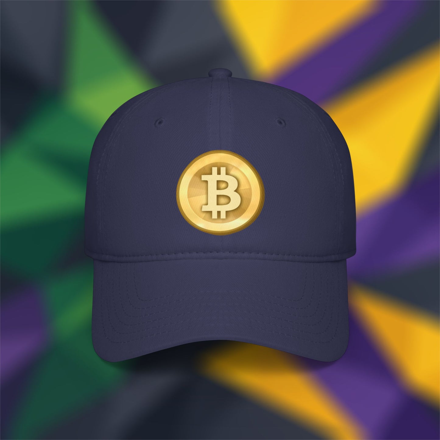 Bitcoin Logo Baseball Cap