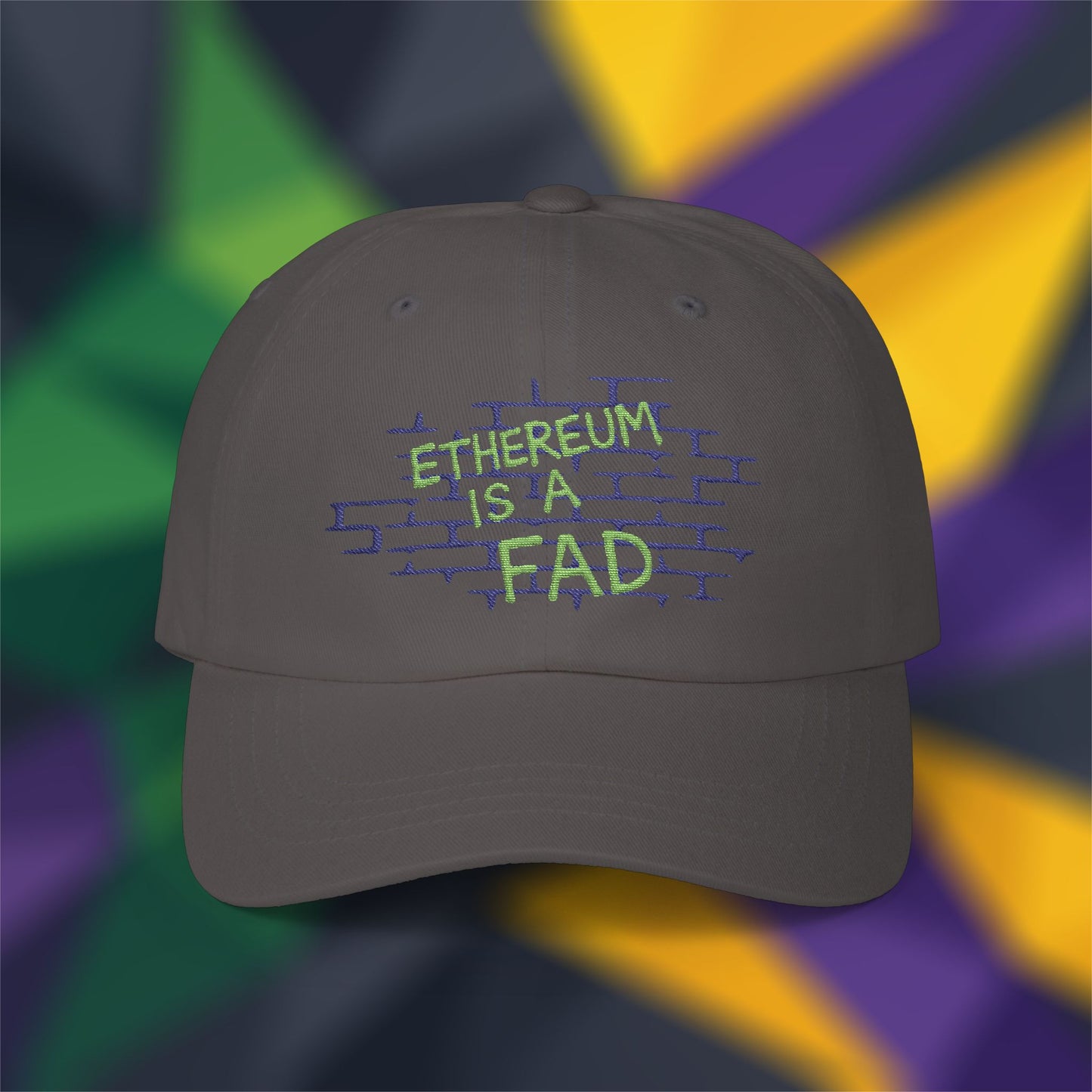 Ethereum is a Fad - Embroidered Cap