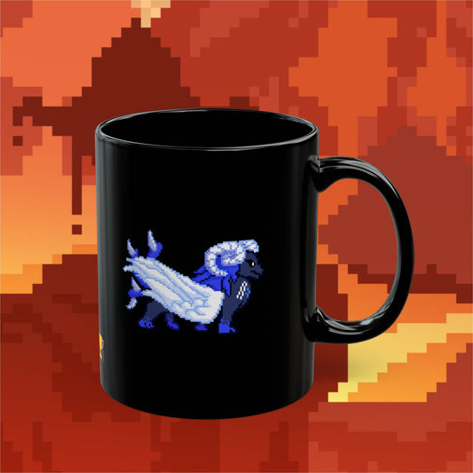 Azure Chimera (Dæmons) Mug - Black