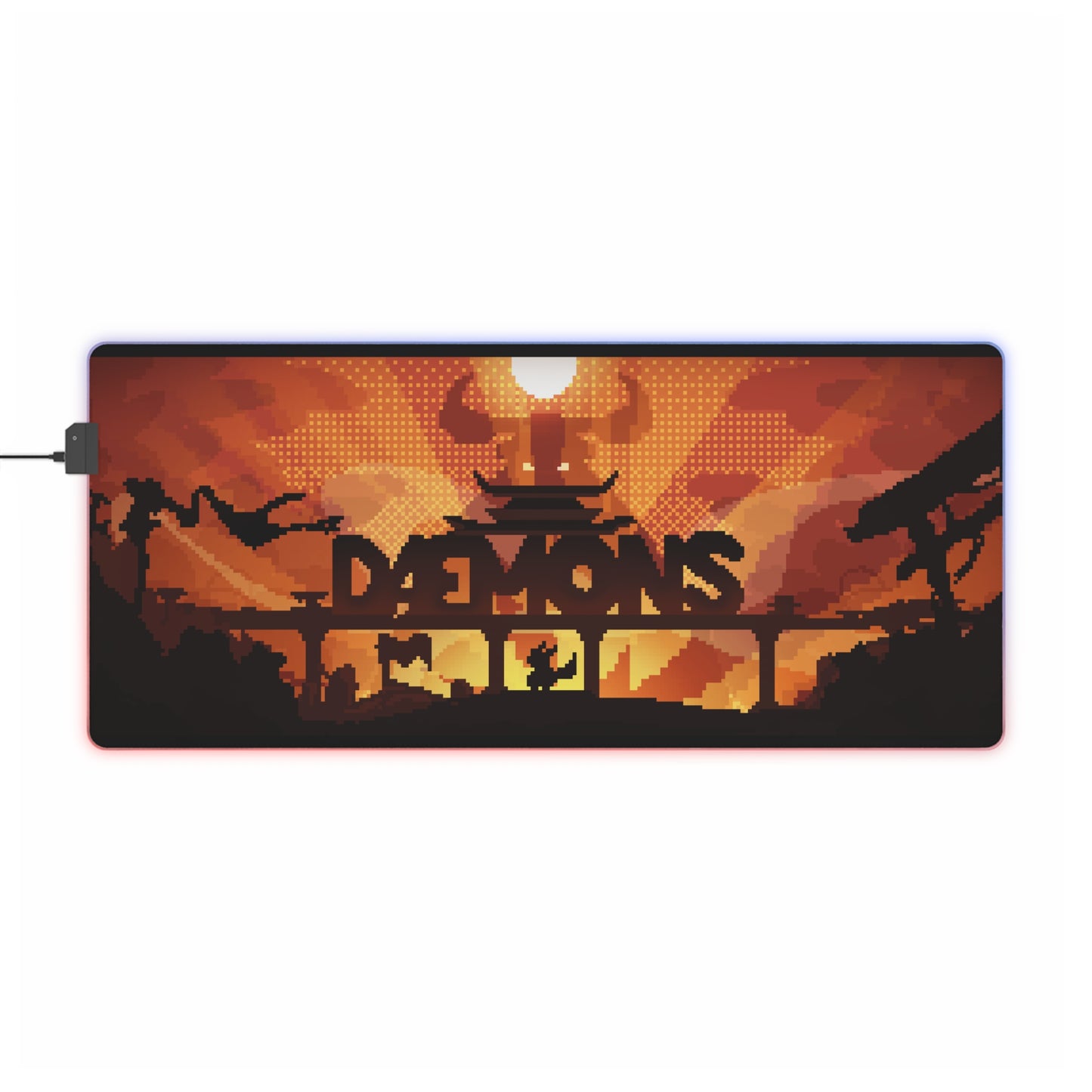 LED Dæmons Gaming Pad - Scene 1