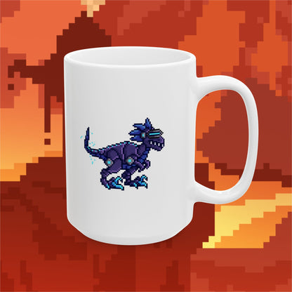 Neo Raptor (Dæmons) Mug - White
