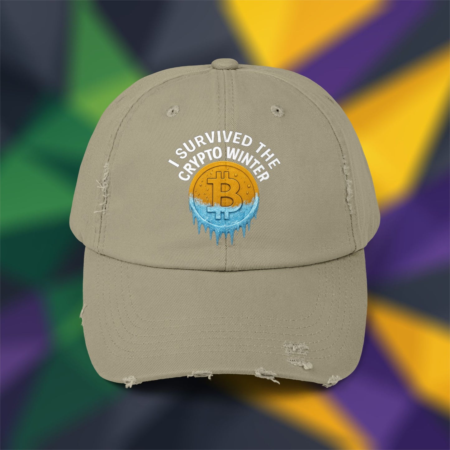 I Survived The Crypto Winter - Distressed Cap