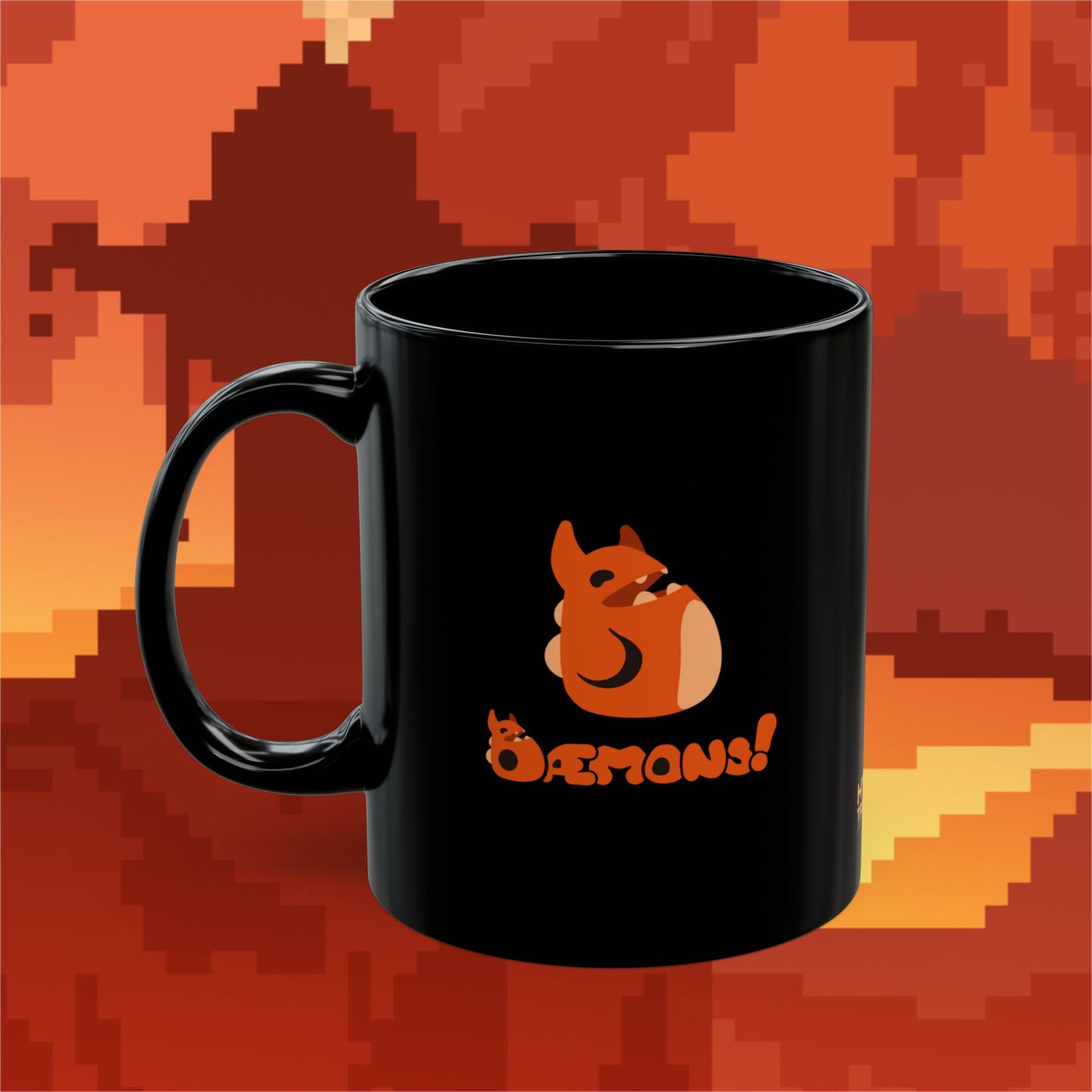 Whispurr Tail (Dæmons) Mug - Black