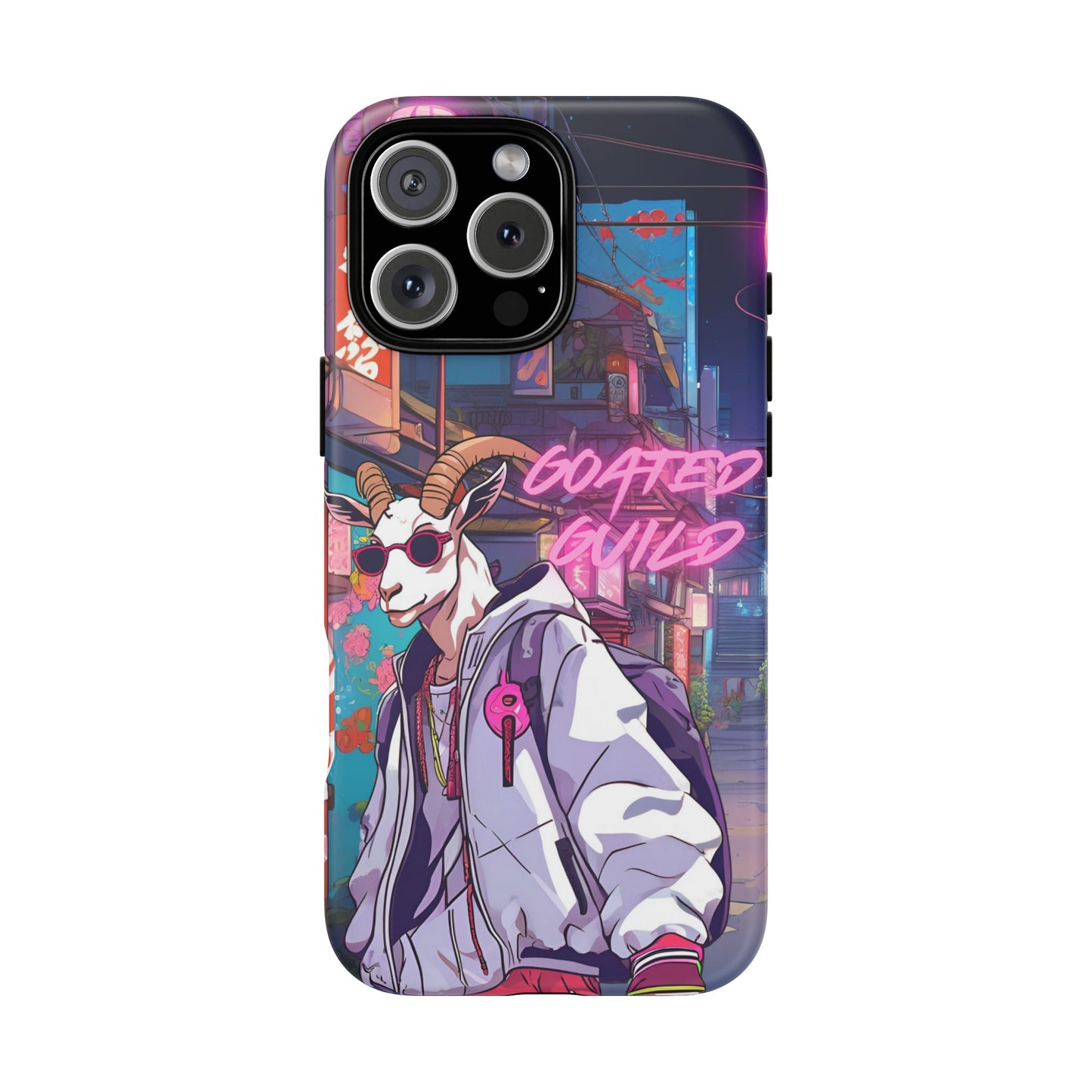 Neon Drift Phone Case (Goated Guild) - iPhone